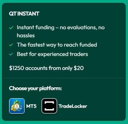 QT Funded Challenge Type - QT Power